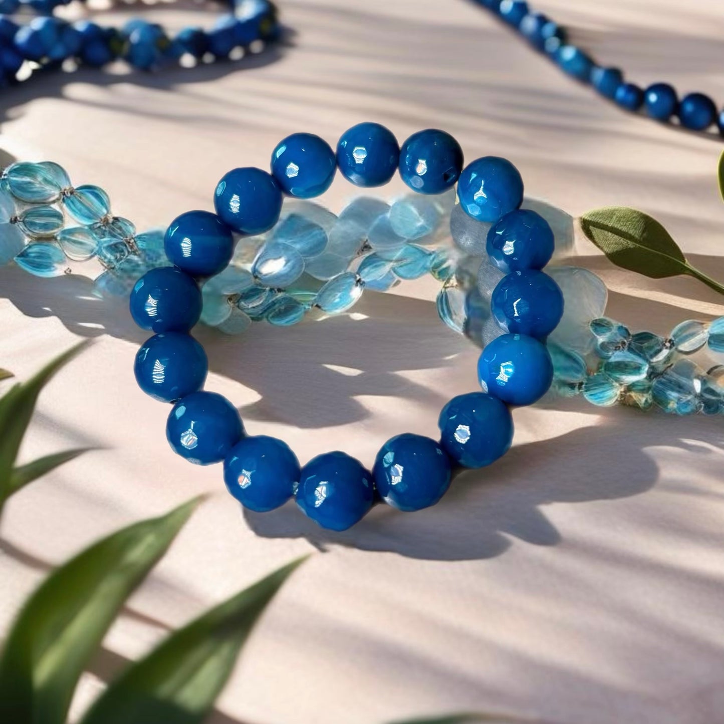 Agate Beaded Healing Bracelet - Strength in Many Forms